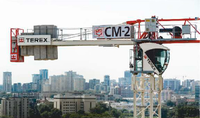 Кран башенный TEREX CTT 121-5