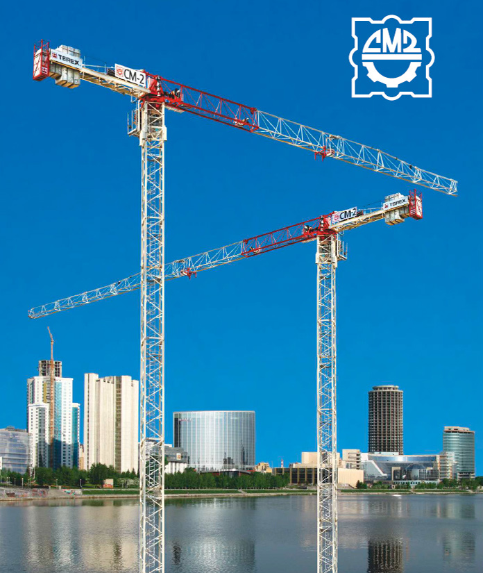 Close to Building Tower Crane